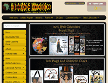 Tablet Screenshot of itsablackthang.com